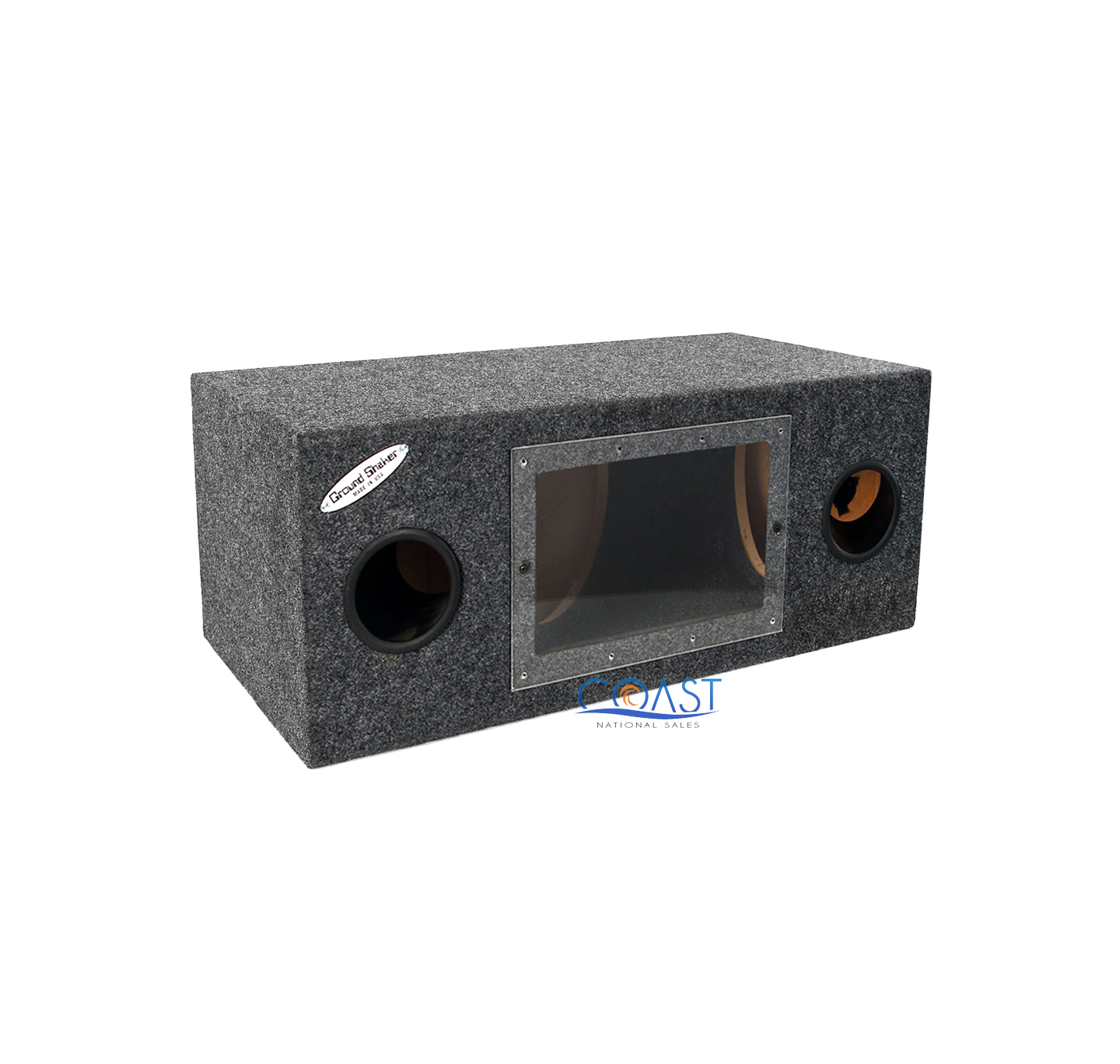 Ground Shaker BPR210 10" Dual Regular Bandpass Subwoofer Box BPR 2 10