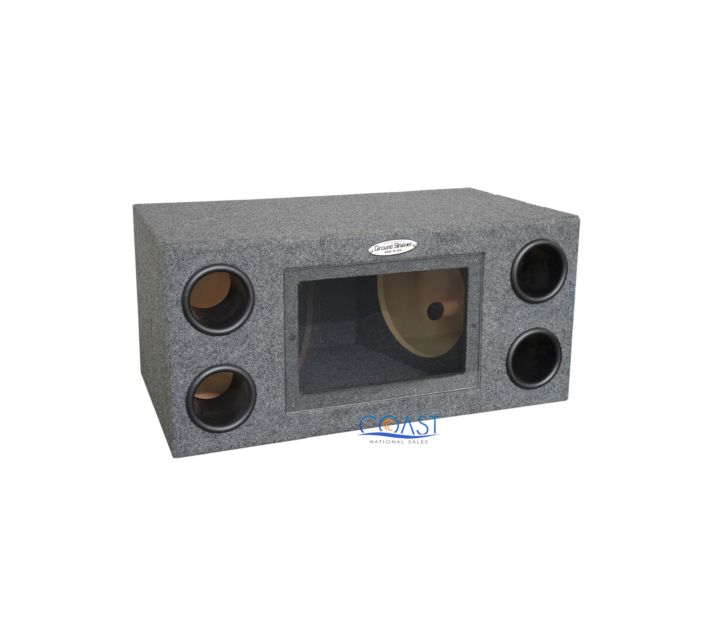 Ground Shaker BPR212 12" Dual Regular Bandpass Subwoofer Box BPR 2 12