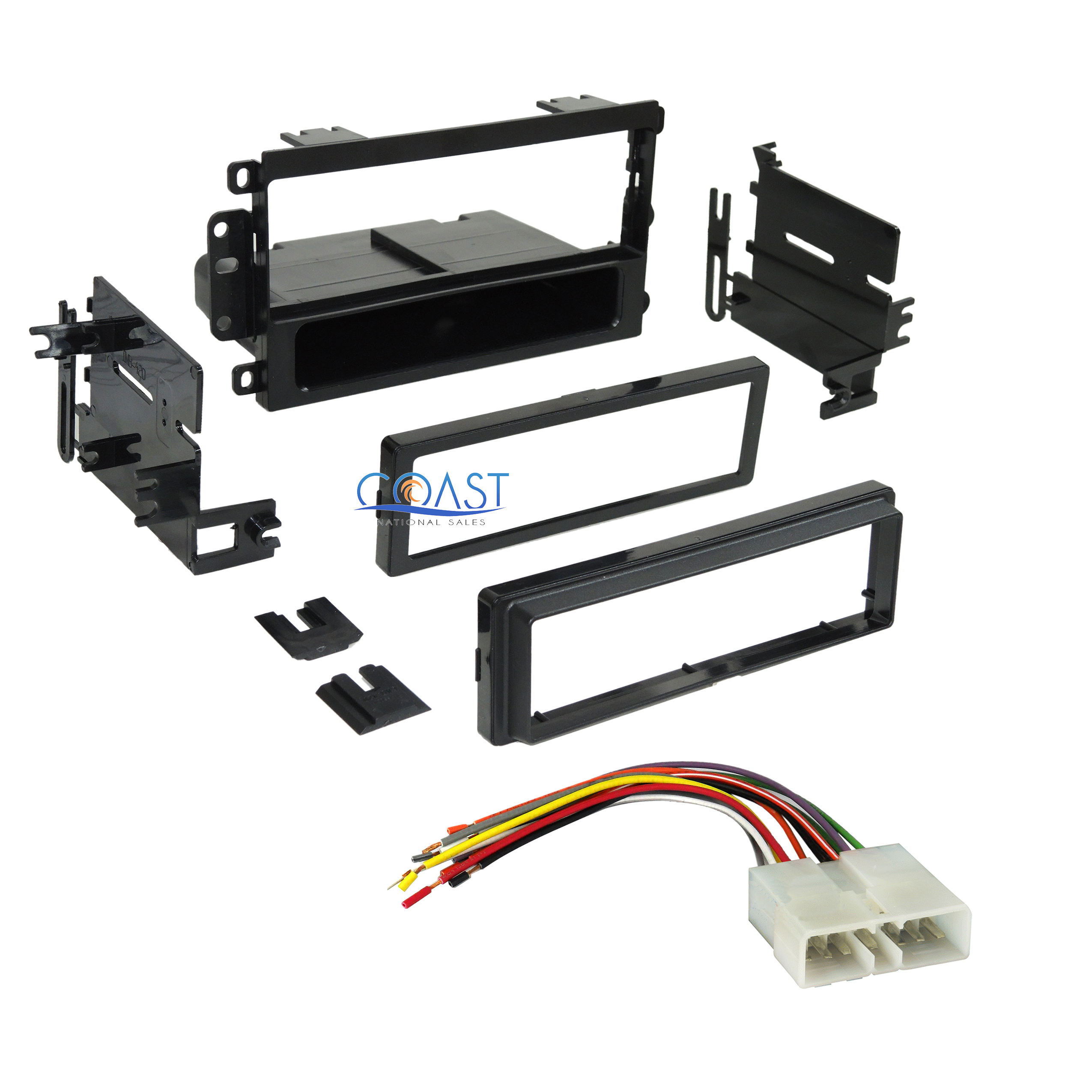 Single Din Car Radio Stereo Dash Kit Wire Harness for 1995 ... 94 geo metro radio wire harness 