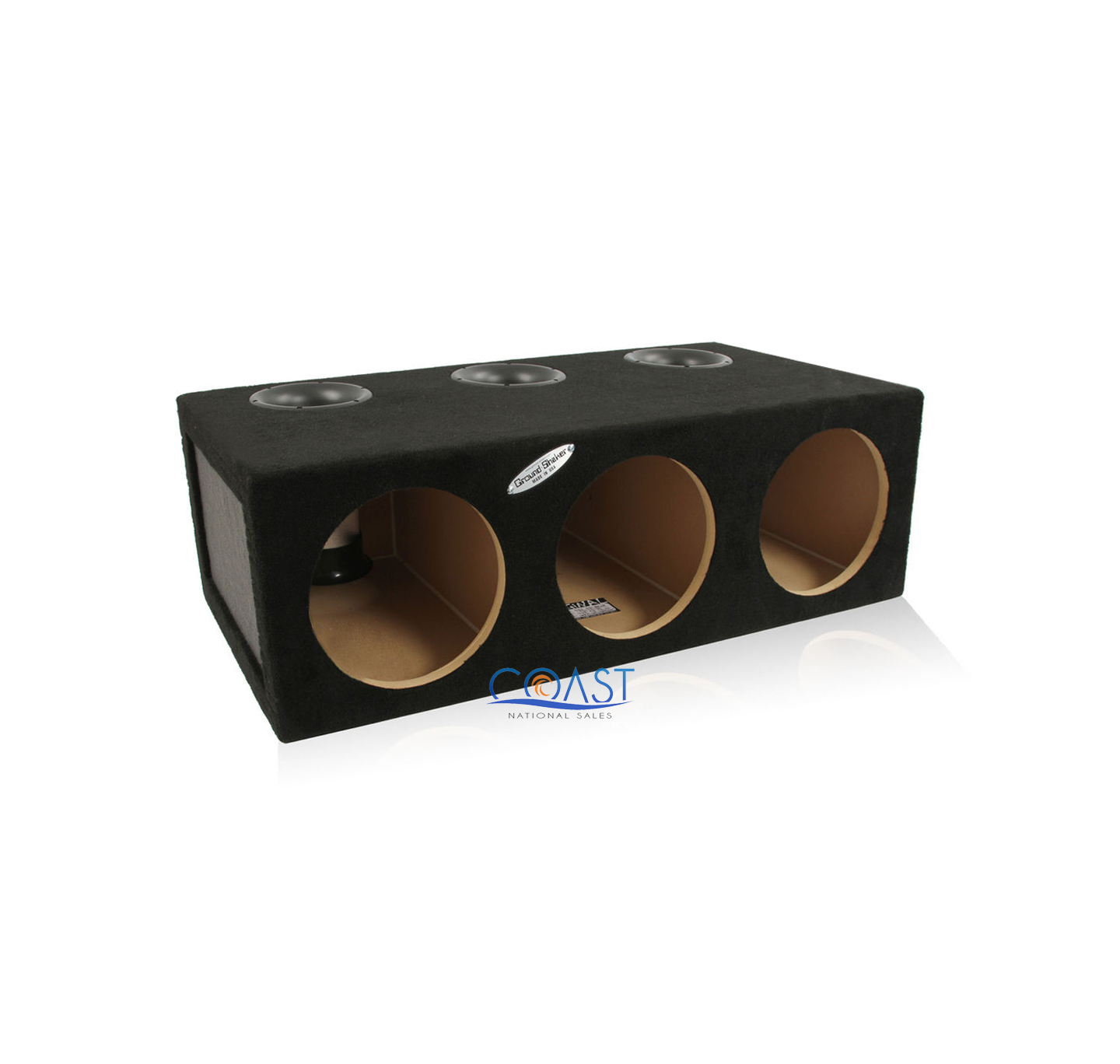 Ground Shaker GSP312 12" Triple Ported Subwoofer Enclosure Box GSP 3 12