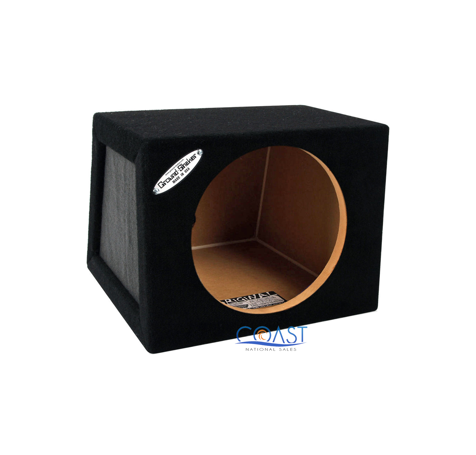 Ground Shaker HB110 10" Single Sealed Hatchback Subwoofer Box HB 1 10B