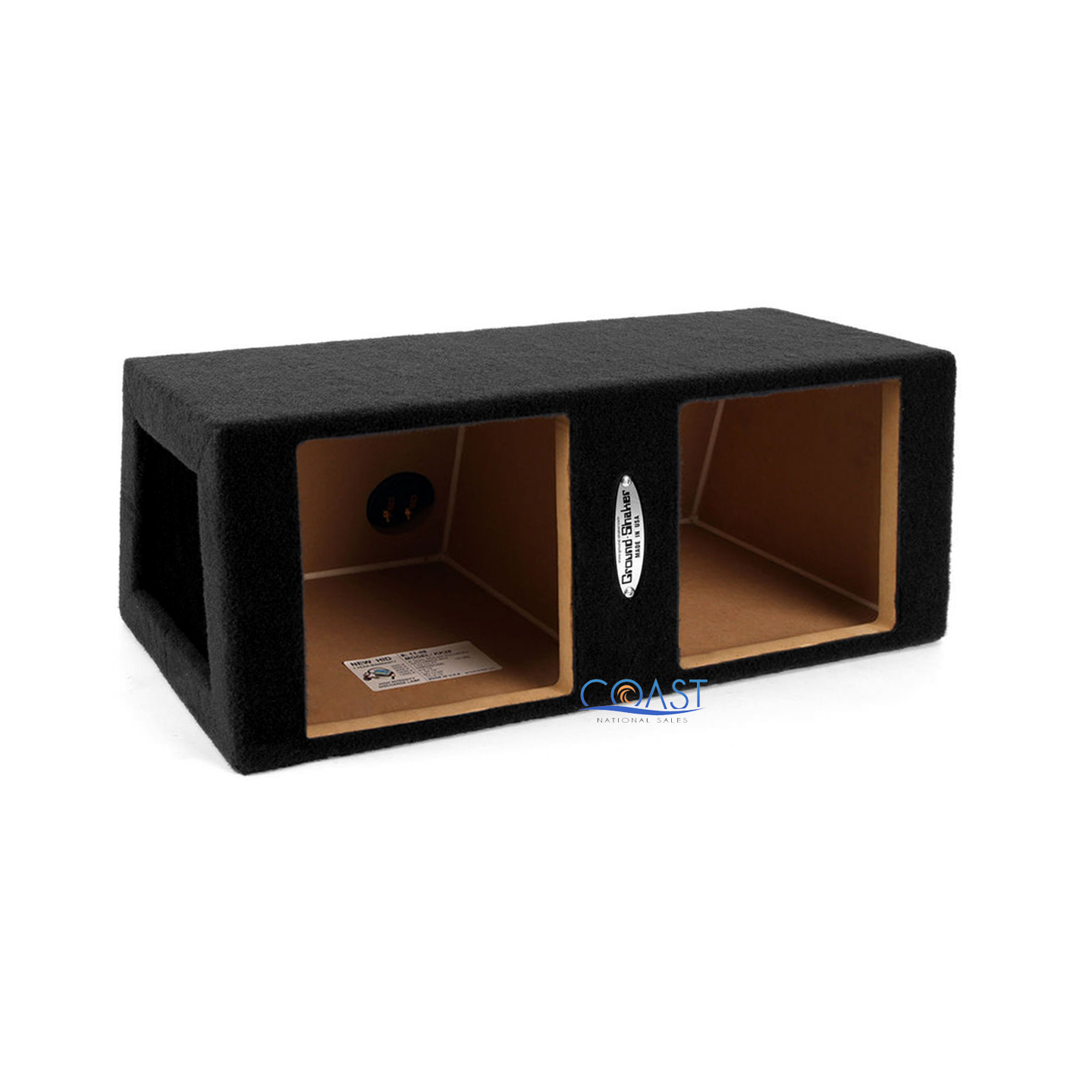 Ground Shaker KK215 15" Dual Sealed Solobaric Hatchback Subwoofer Box