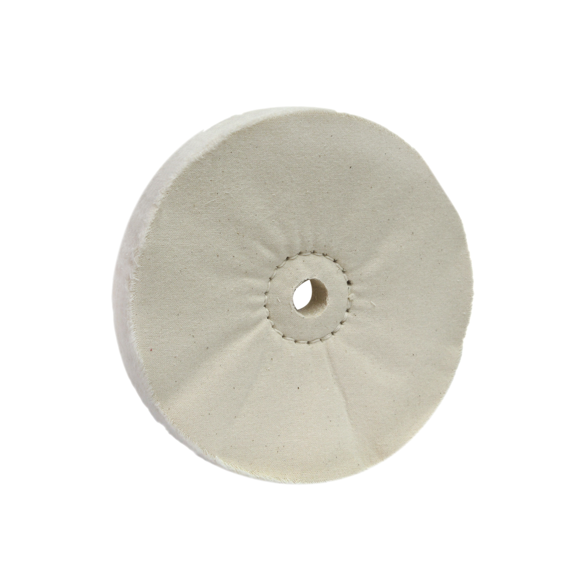 6" Metal Plastic Loosefold Border Flanel Buffer Polishing Wheel Mop 5/8