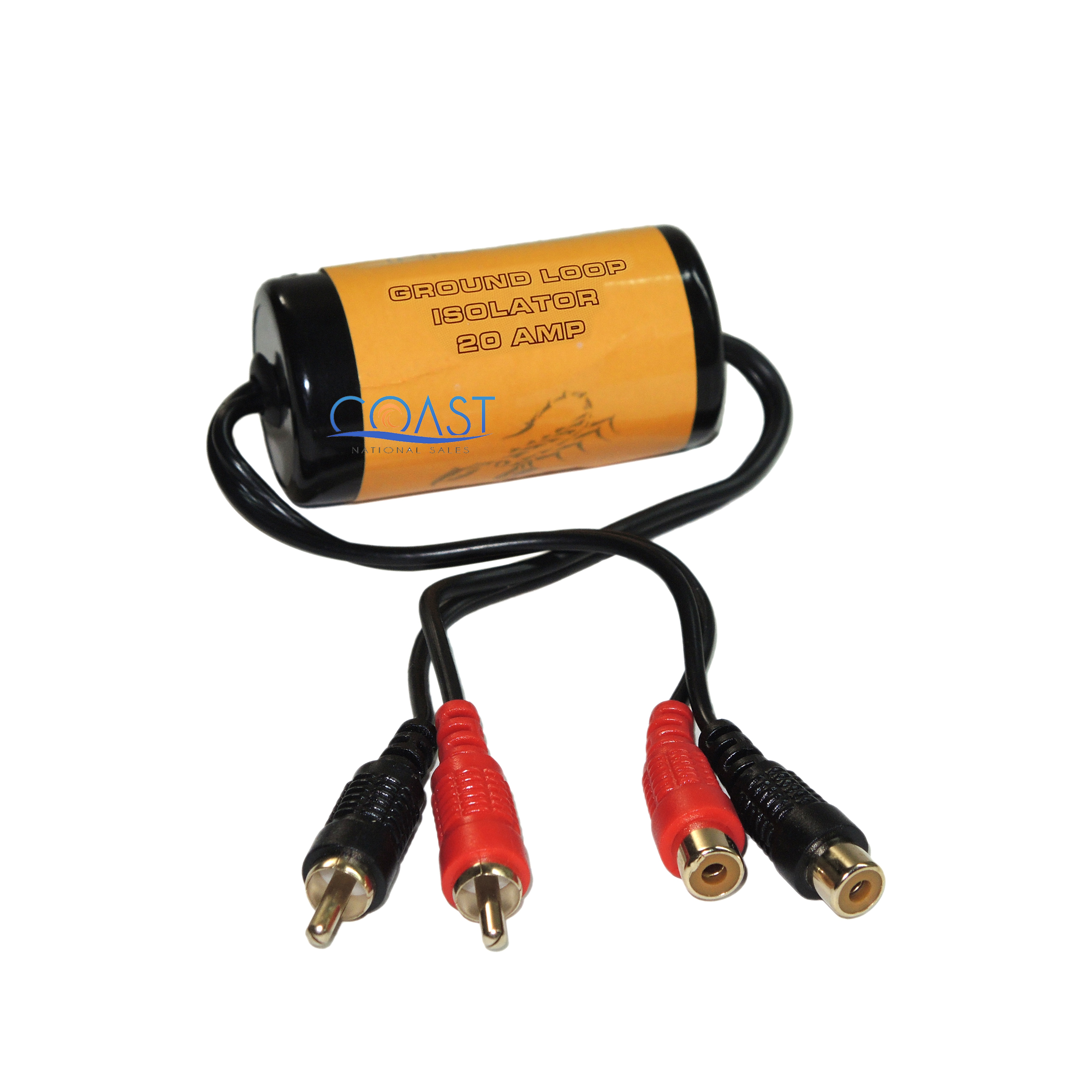 Car Audio RCA Ground Loop Noise Isolator / Suppressor 20 Amp NS30 eBay