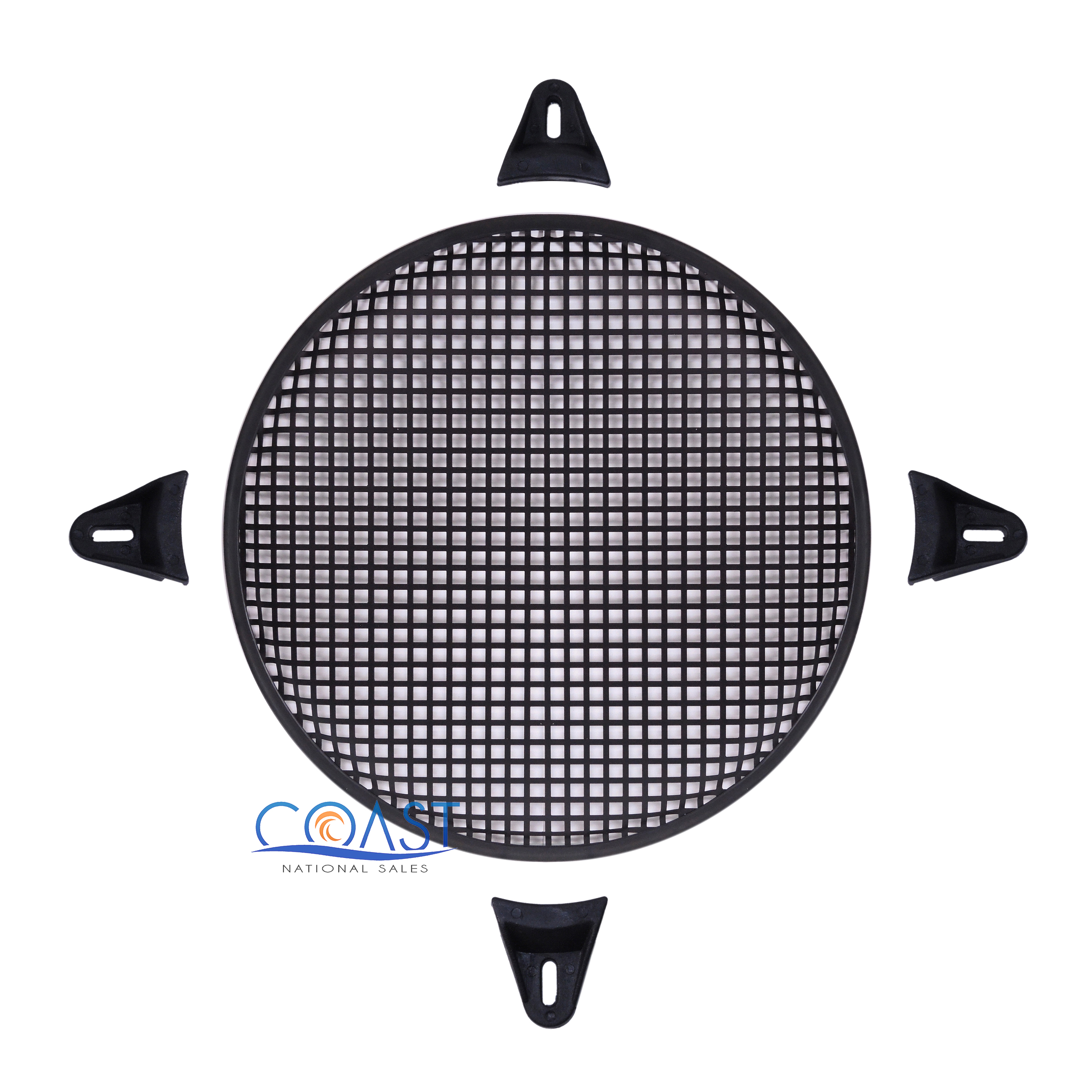 12" SubWoofer Metal Mesh Cover Waffle Speaker Grill Protect Guard DJ