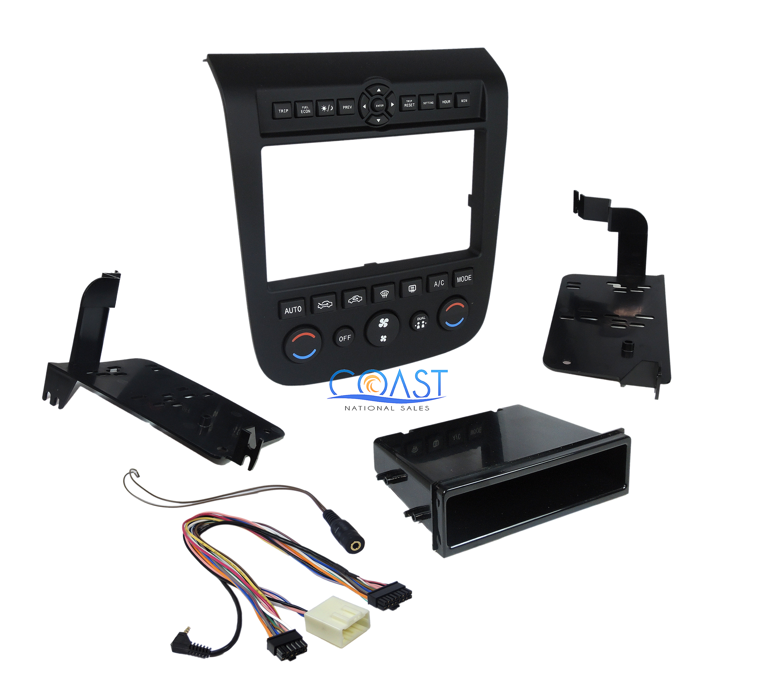 Metra 99-7612B Single Double Din Stereo Dash Kit for 2003-2007 Nissan