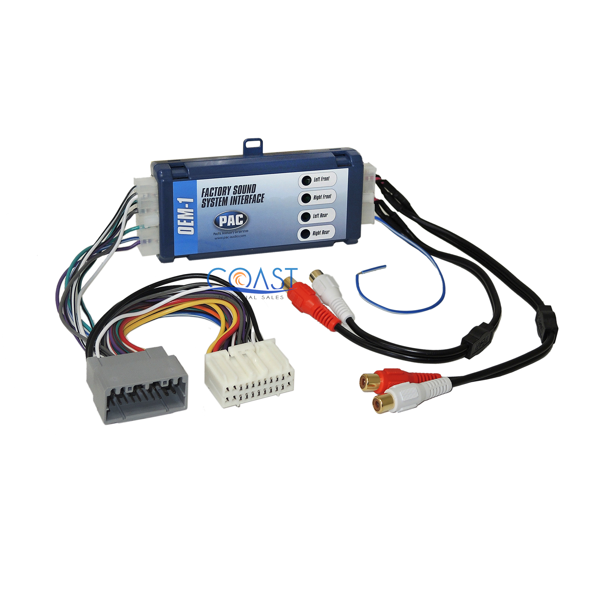 Car Stereo Add-on Amplifier Integration Interface for 02-07 Chrysler