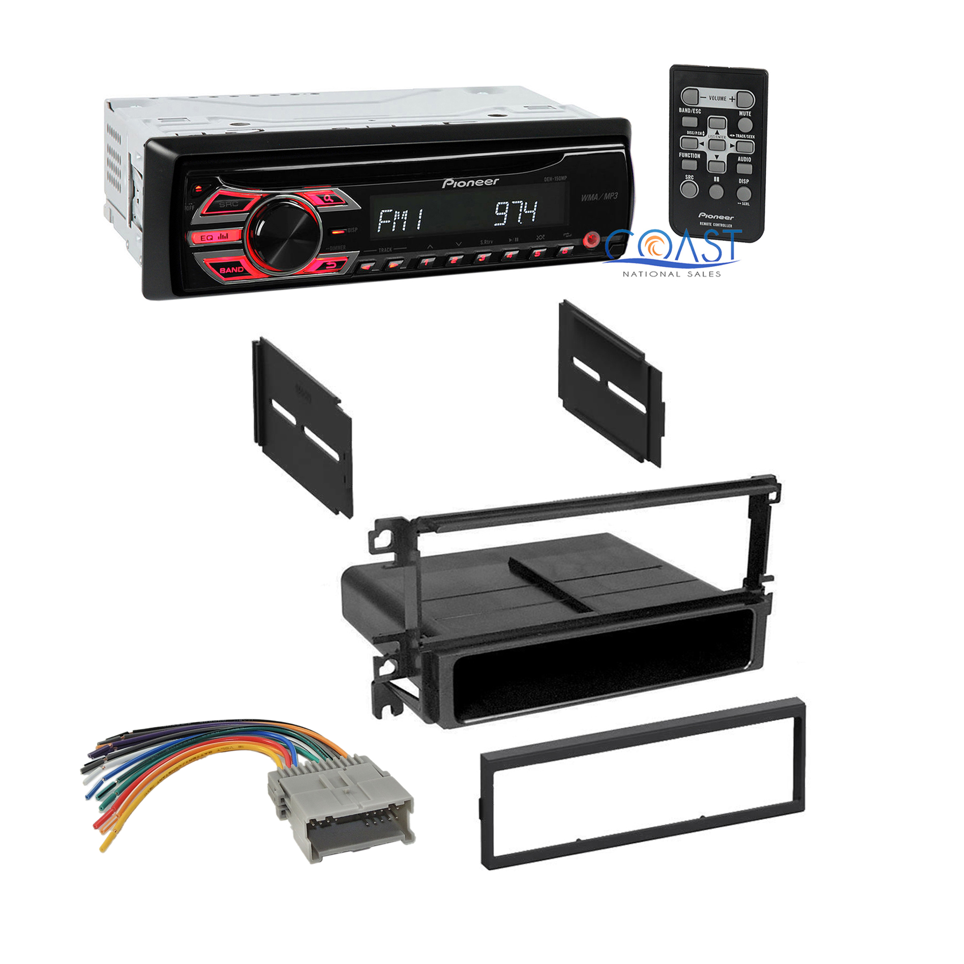 Pioneer Car Radio Stereo Dash Kit Harness for 2003-06 Hyundai Santa Fe  Monsoon