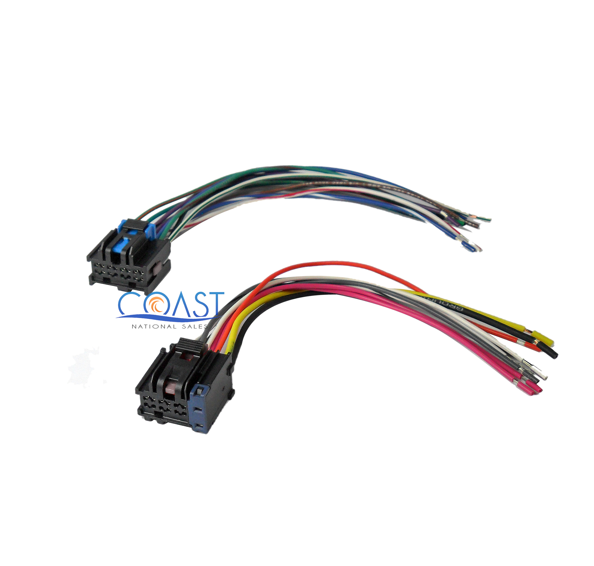 Car Stereo Wiring Harness To Factory Radio For 2005