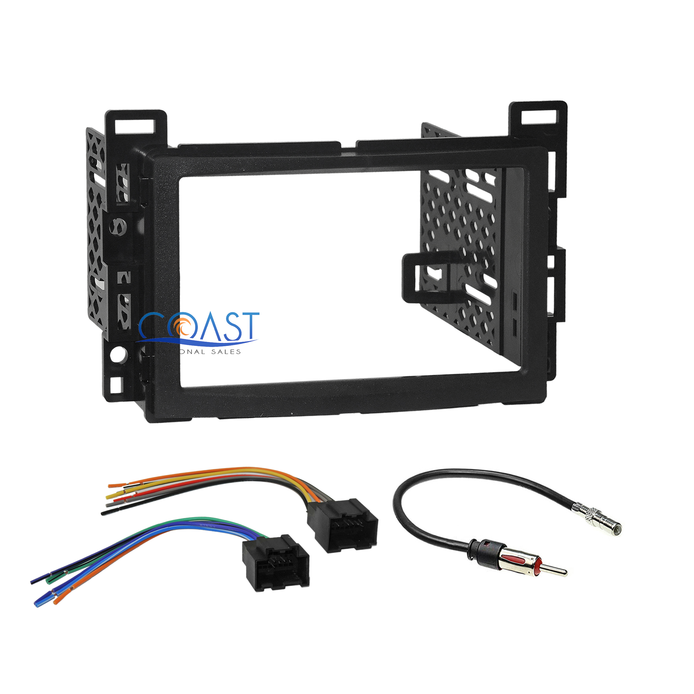 Car Radio Stereo Double Din Dash Kit Wire Harness For 2006