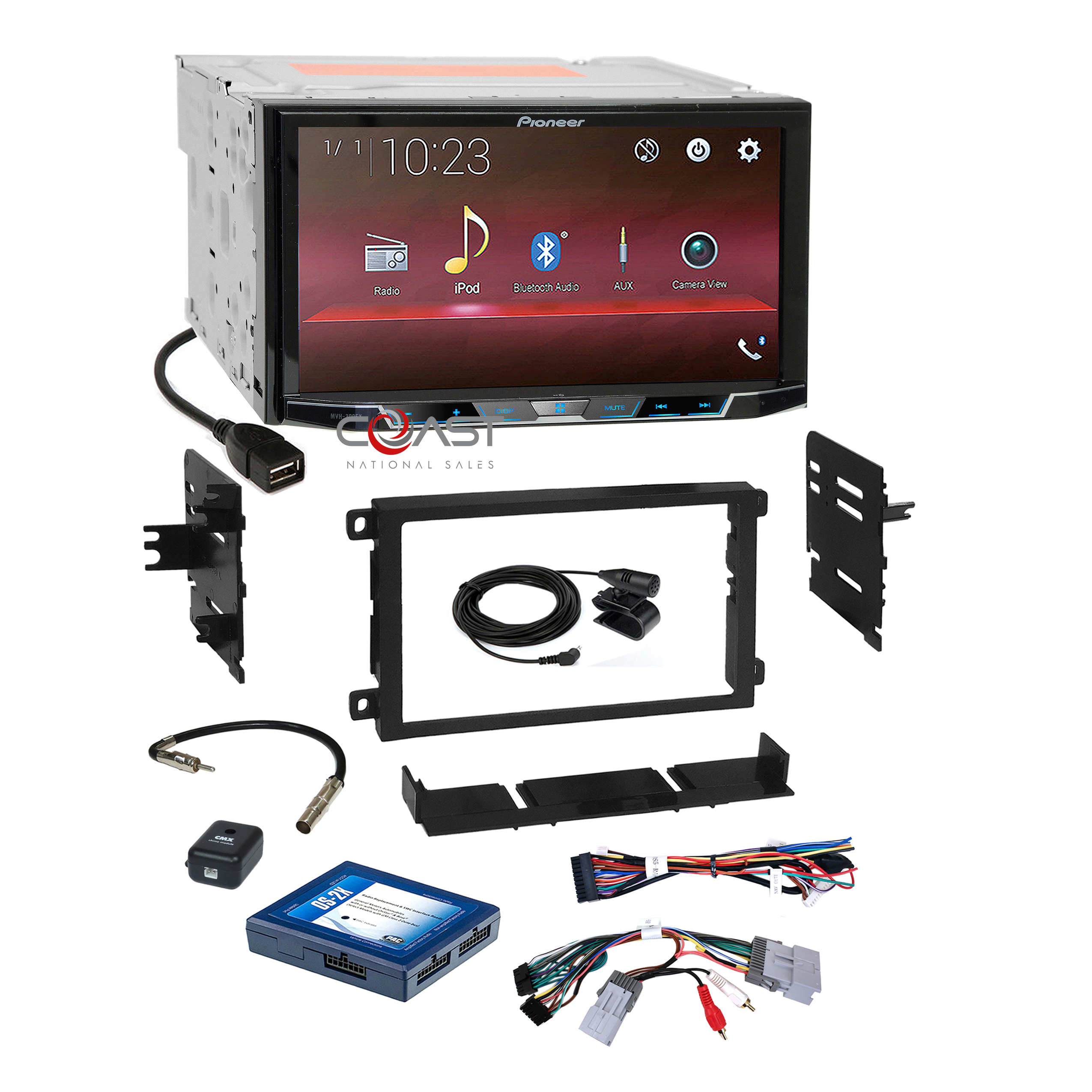 Pioneer car audio installation kits