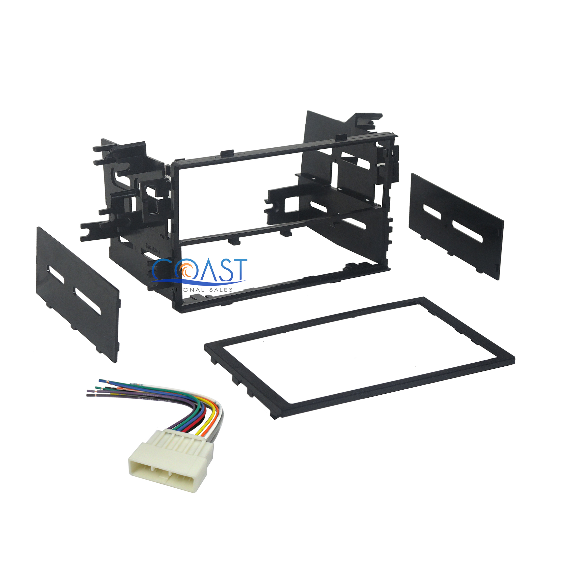 Kit Videocitofono Bticino Kit Installazione Autoradio Double DIN Per Chevy, GMC, Pontiac, Suzuki - Include Fascetta E Supporti Connettori Cablaggio Autoradio