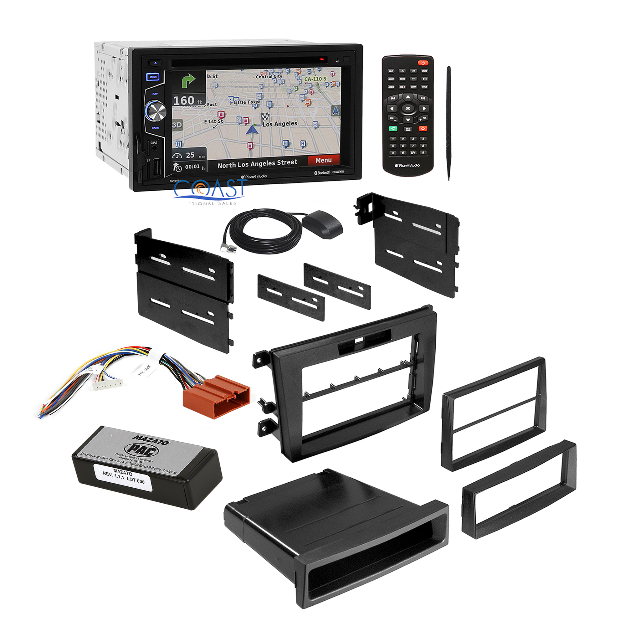 Details about Planet Audio Radio Stereo Dash Kit Retains Bose Interface for  07-09 Mazda CX-7