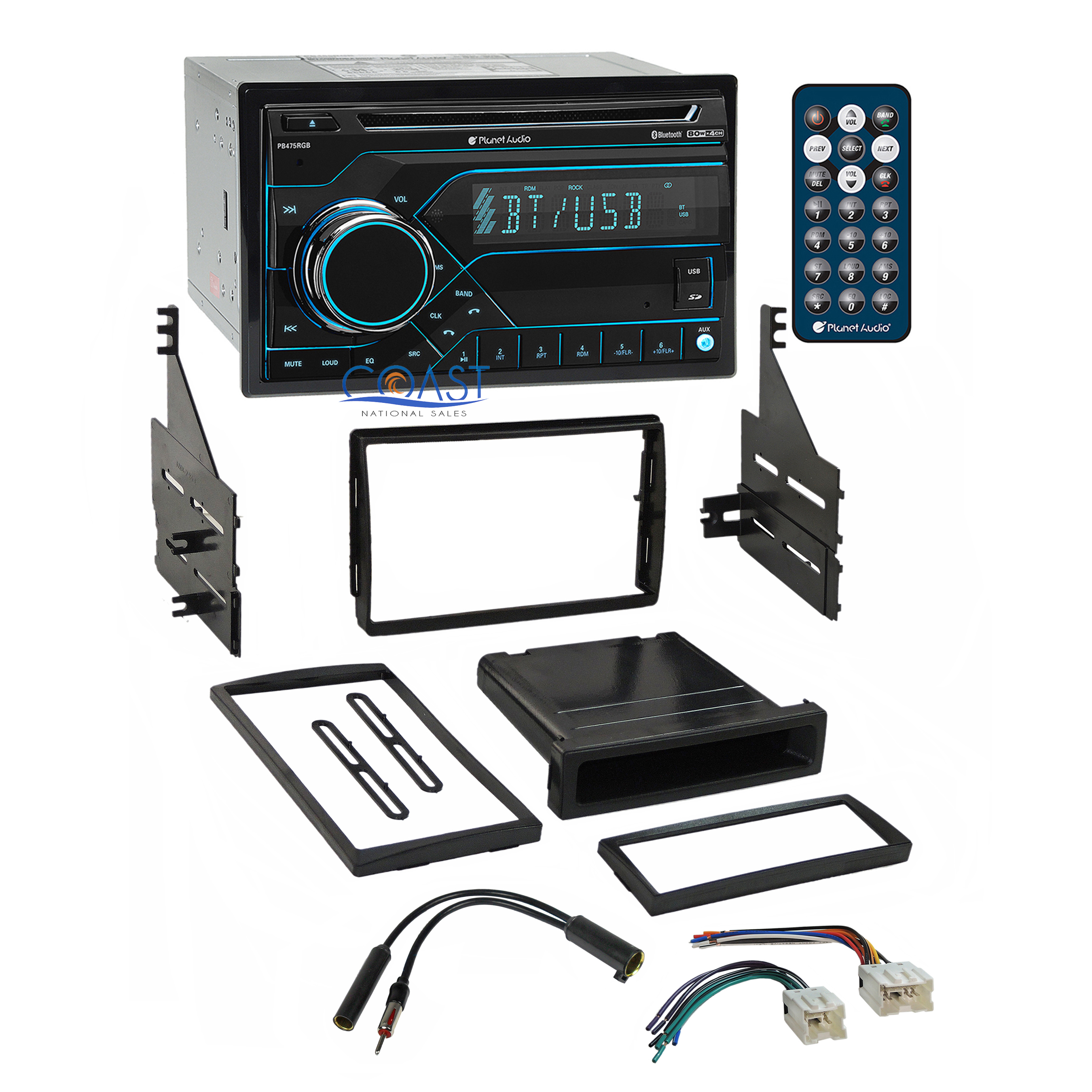 Car Truck Interior Parts Single Double Din Car Stereo
