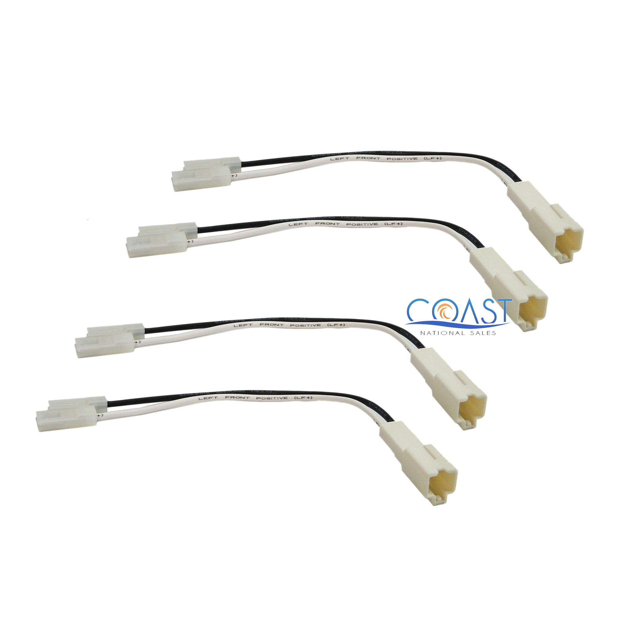 2x Stereo Speaker Connector Harness Adapter SP-7901 72-7901 for 1989