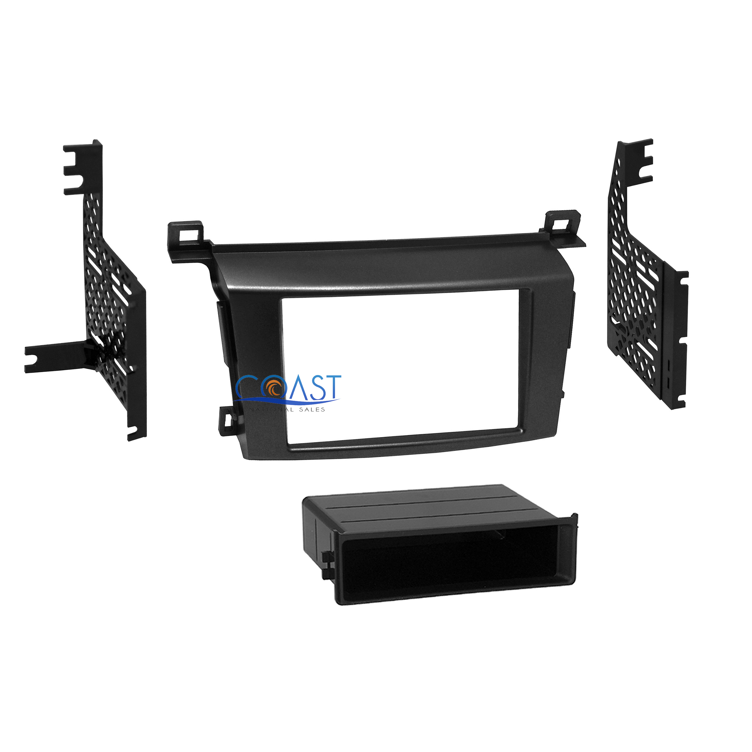 Radio Replacement Dash Mounting Kit Install Single//Double Din for Toyota RAV4
